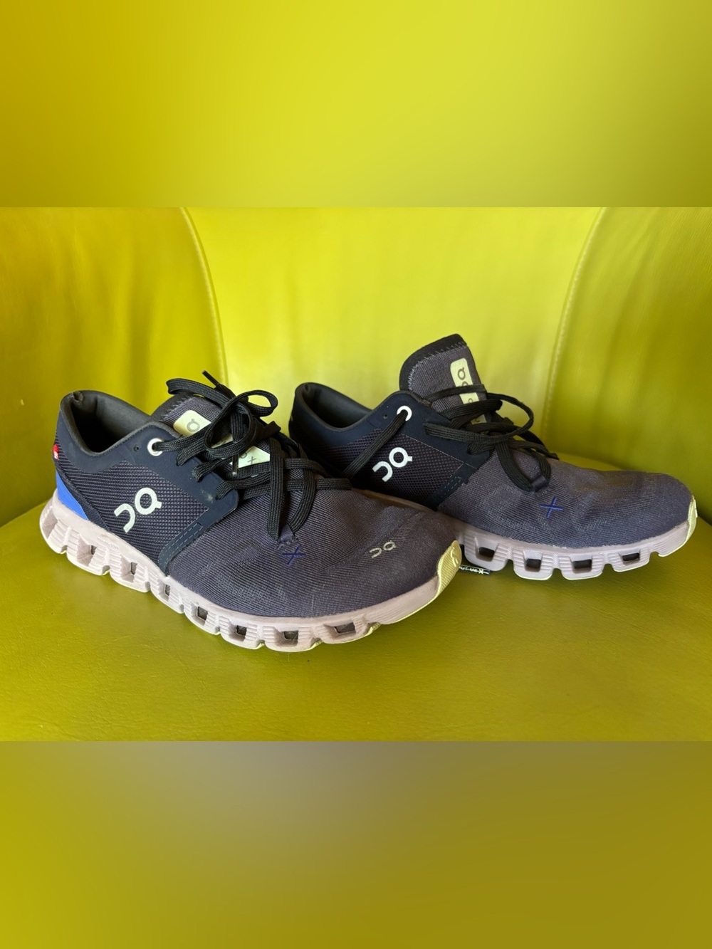 On Cloud X Running Training Shoes Navy Blue Women’s 6.5 CloudTec